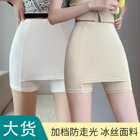 CX9973# 最便宜服装批 发双层安全裤加遮挡三角区无痕不卷边防走光提臀收腹外穿隔层打底裤