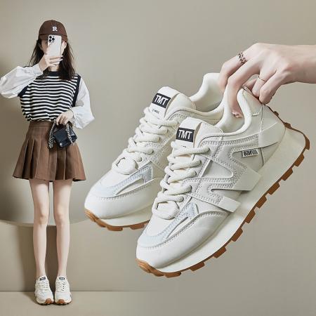 X-30386# ins韩版新款阿甘鞋女秋季学生运动跑步鞋休闲厚底增高潮 鞋子批发女鞋货源