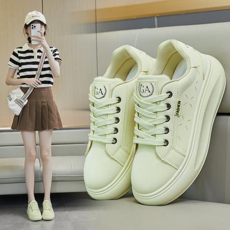 X-30425# 秋季小白鞋新款韩版ins女学生增高运动板鞋潮女休闲街拍 鞋子批发女鞋货源